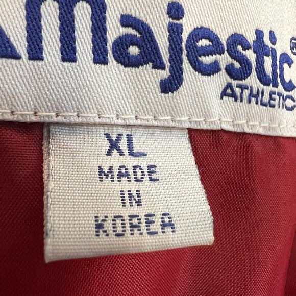 Majestic Authentic- Cleveland Indians Jacket- size Extra Large. Chief Wahoo - Picture 8 of 11